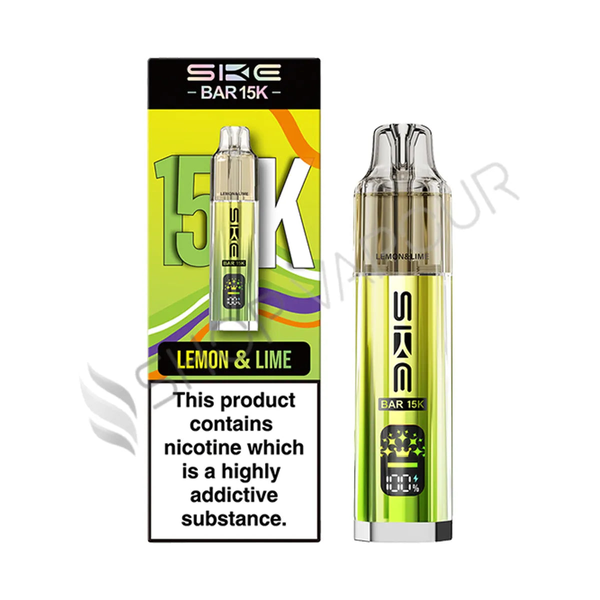 SKE Bar 15K Prefilled Pod Kit - Lemon & Lime