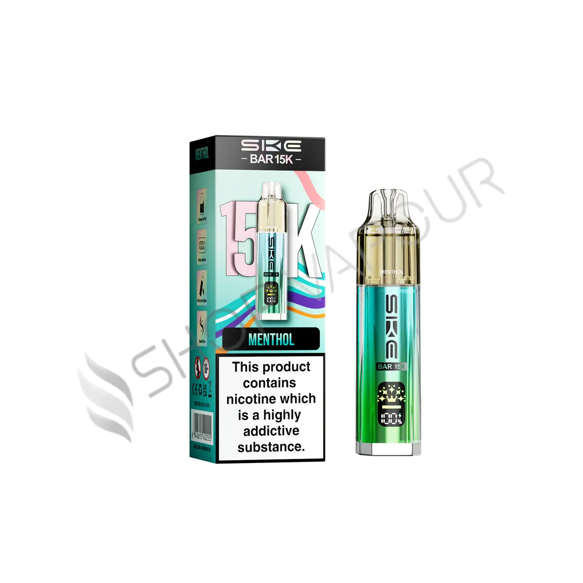 SKE Bar 15K Prefilled Pod Kit -- Menthol