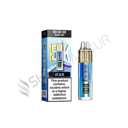 SKE Bar 15K Prefilled Pod Kit - Mr Blue