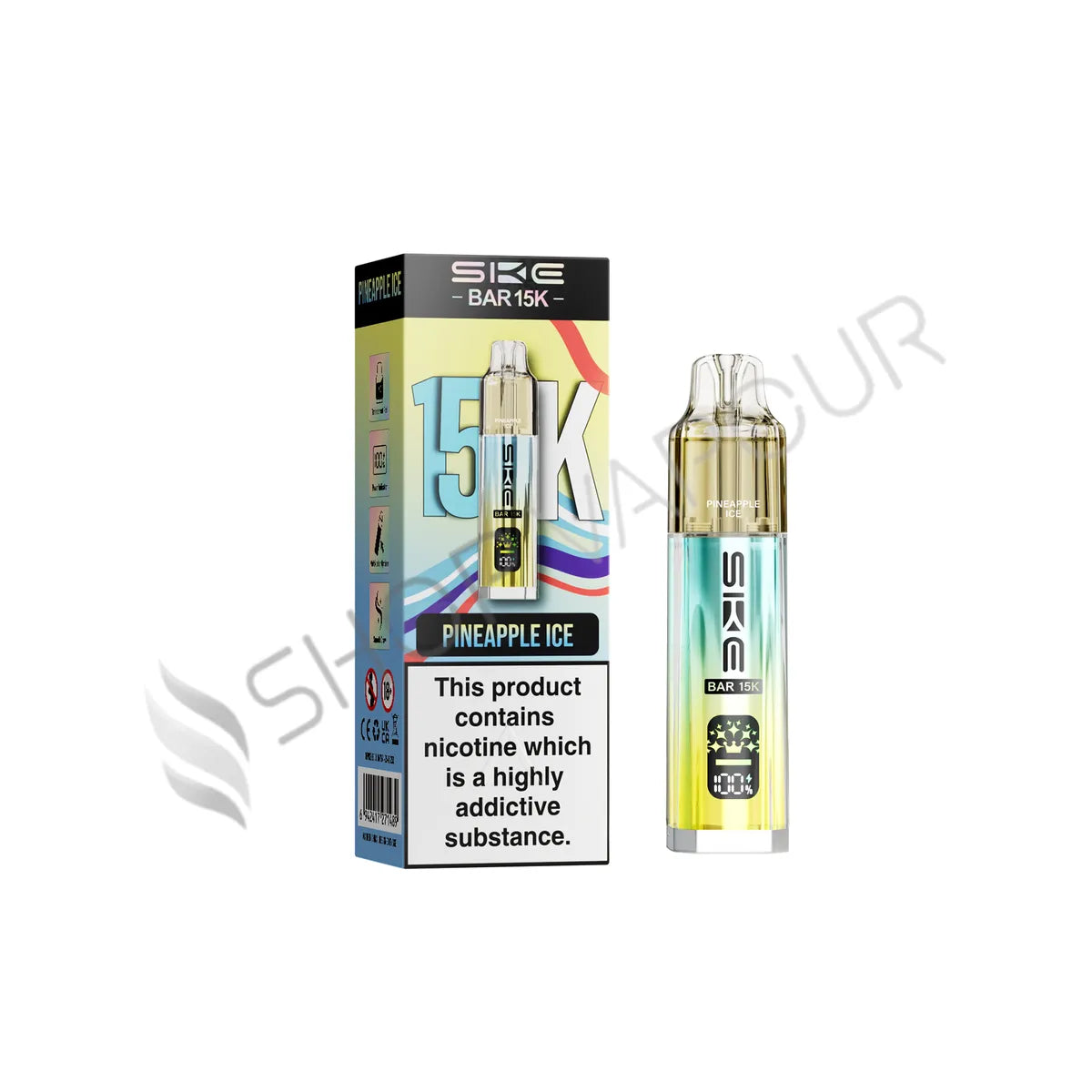 SKE Bar 15K Prefilled Pod Kit - Pineapple Ice