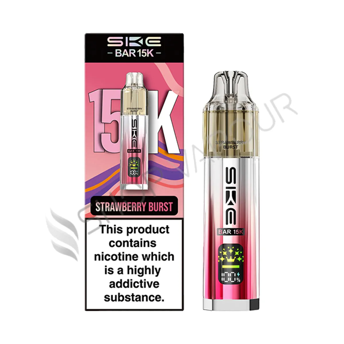 SKE Bar 15K Prefilled Pod Kit - Strawberry Burst