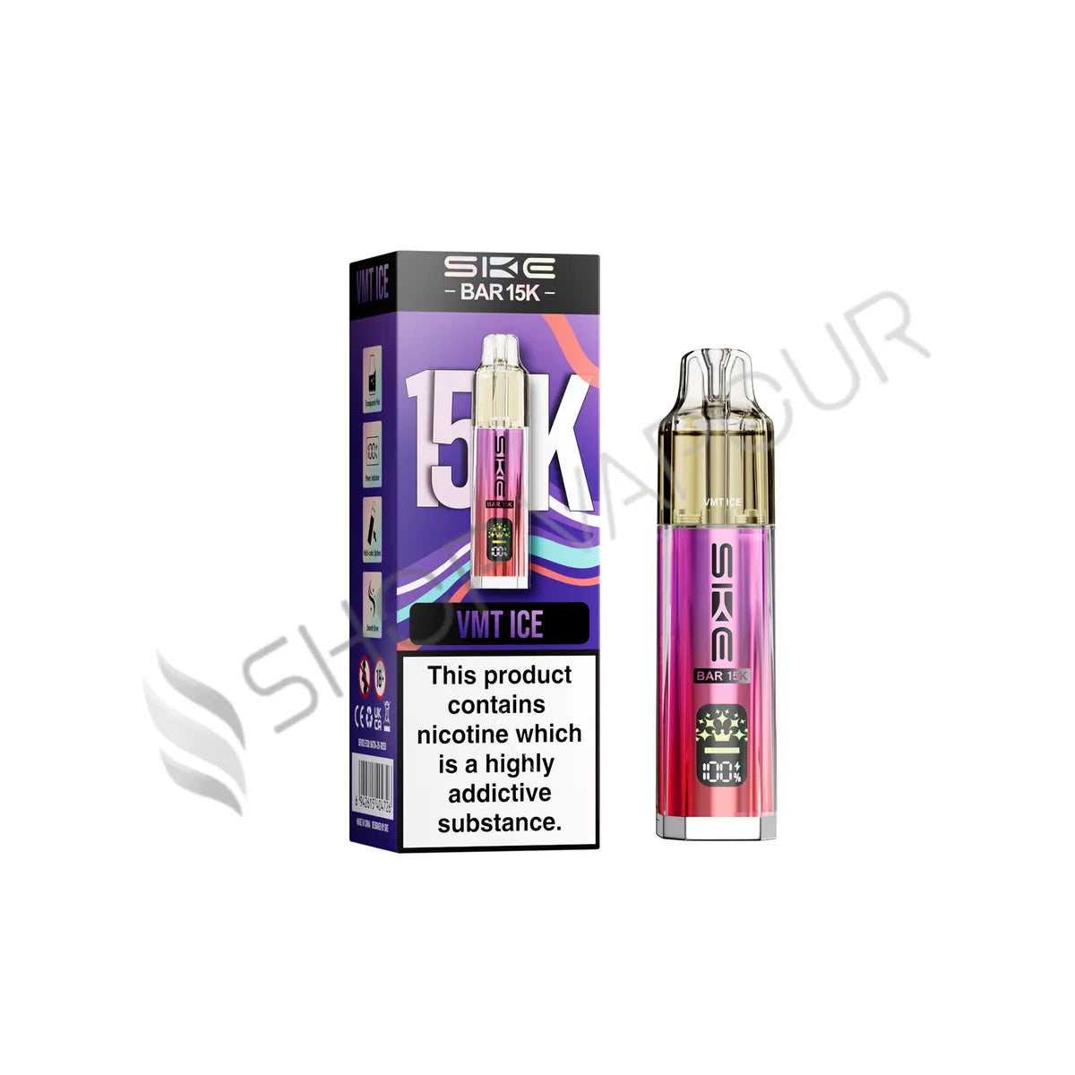 SKE Bar 15K Prefilled Pod Kit - VMT Ice