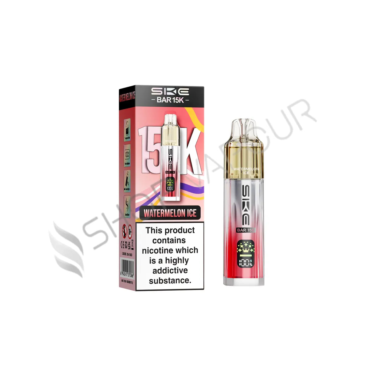 SKE Bar 15K Prefilled Pod Kit - Watermelon Ice