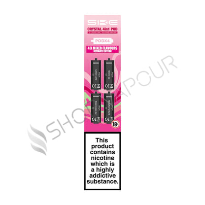 SKE Crystal 4 in 1 Prefilled Vape Pods - Ultimate Edition