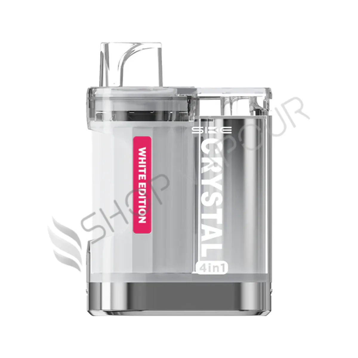 SKE Crystal 2400 4 in 1 Prefilled Pod Kit - White