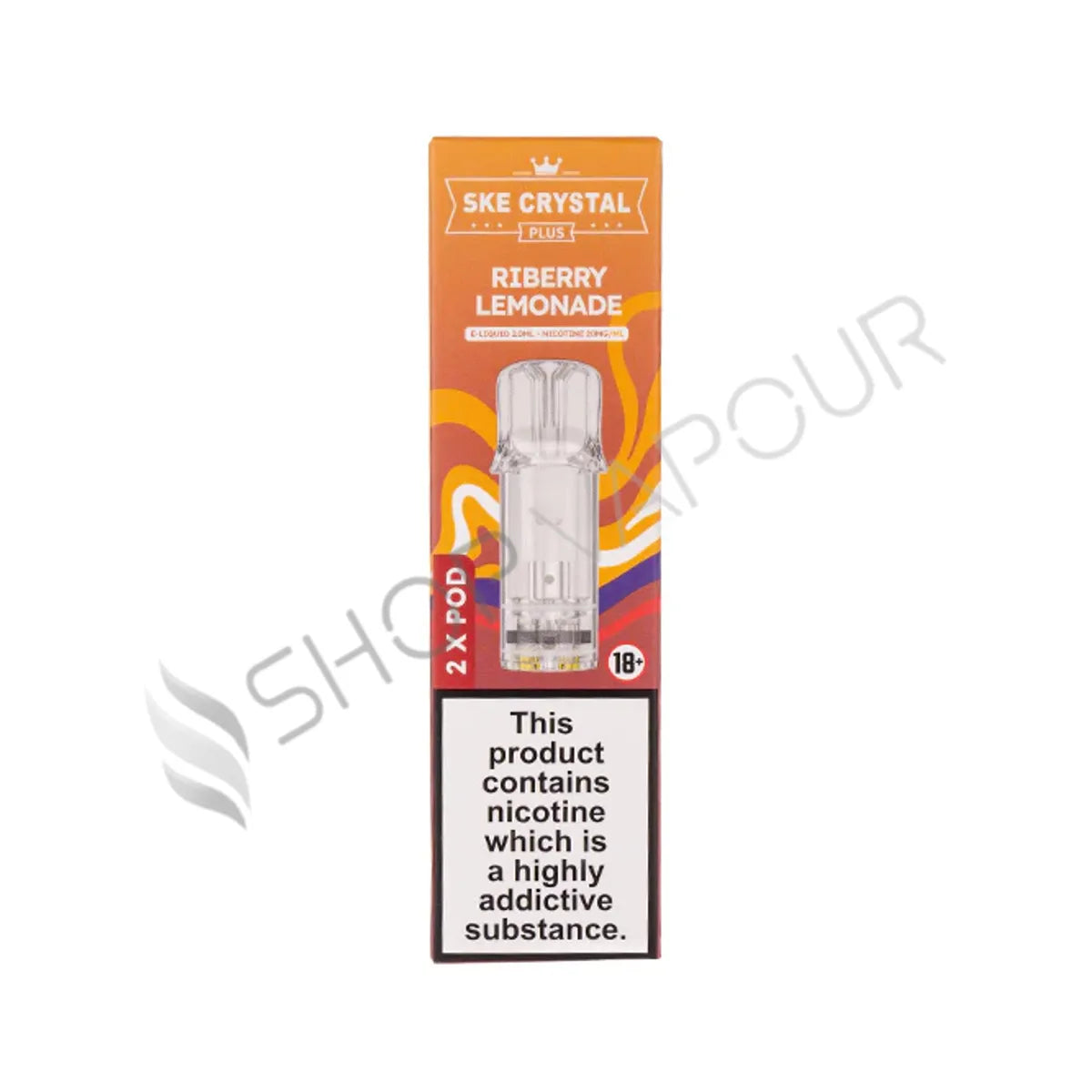 Riberry Lemonade Crystal Plus Prefilled Pods by SKE