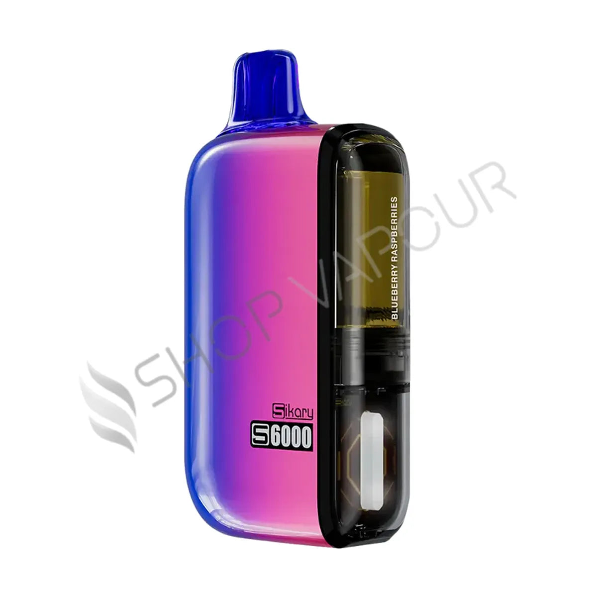 SKE Sikary S6000 Disposable Vape Kit - Pack of 5 - Blueberry Raspberries