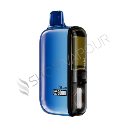 SKE Sikary S6000 Disposable Vape Kit - Pack of 5 - Bull Ice