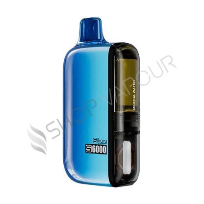 SKE Sikary S6000 Disposable Vape Kit - Pack of 5 - Mineral Water