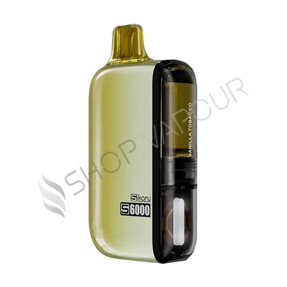SKE Sikary S6000 Disposable Vape Kit - Pack of 5 - Vanilla Tobacco