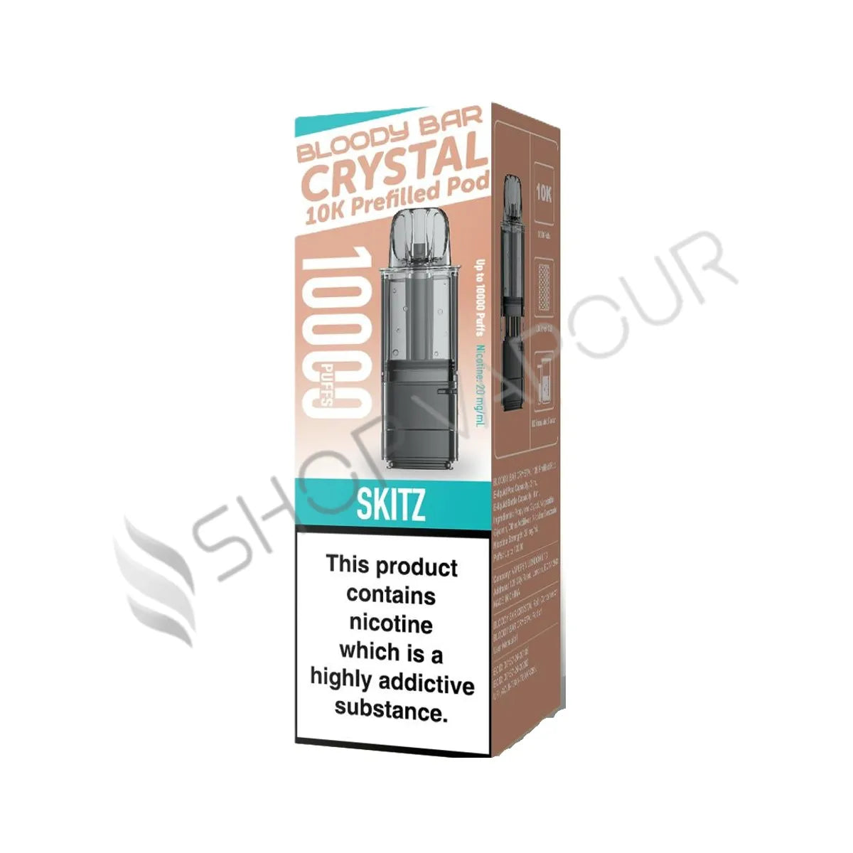 Skitz Crystal 10K Prefilled Pod & Refill by Bloody Bar