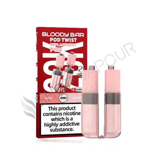 Skitz / Ice Pop Ultra Twist 20K Prefilled Pod & Refill by Bloody Bar