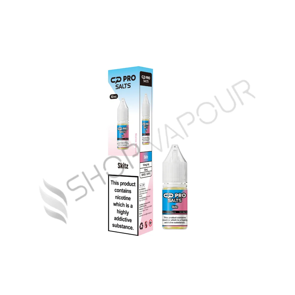 Skitz Nic Salt E-Liquid by Crystal Pro CP