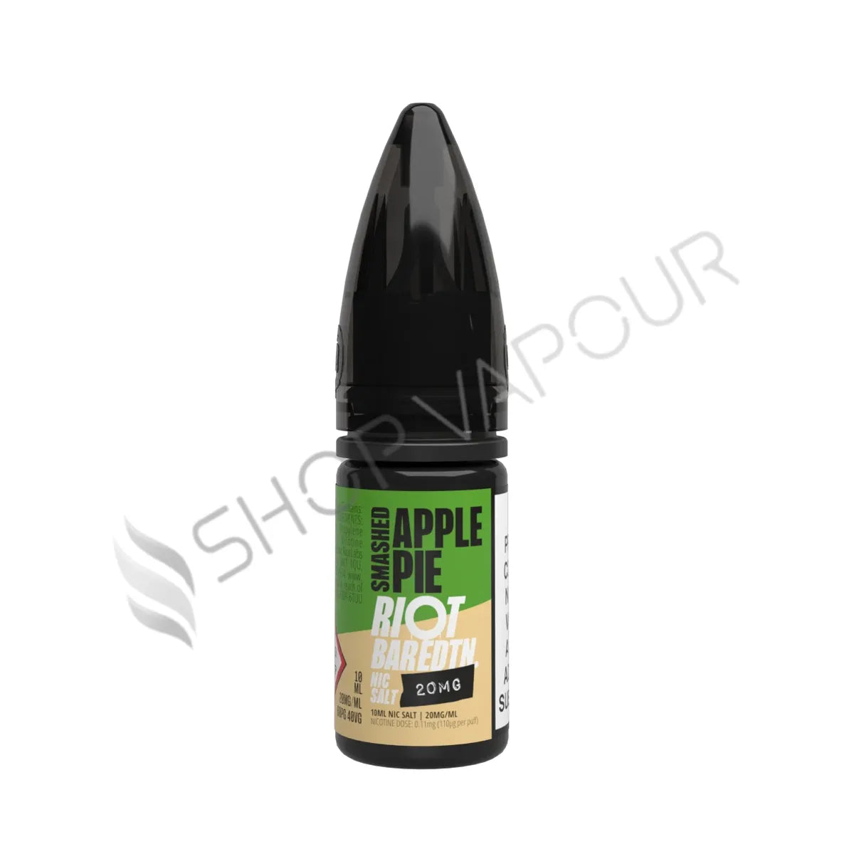 Smashed Apple Pie Nic Salt E-Liquid by Riot Bar Edition