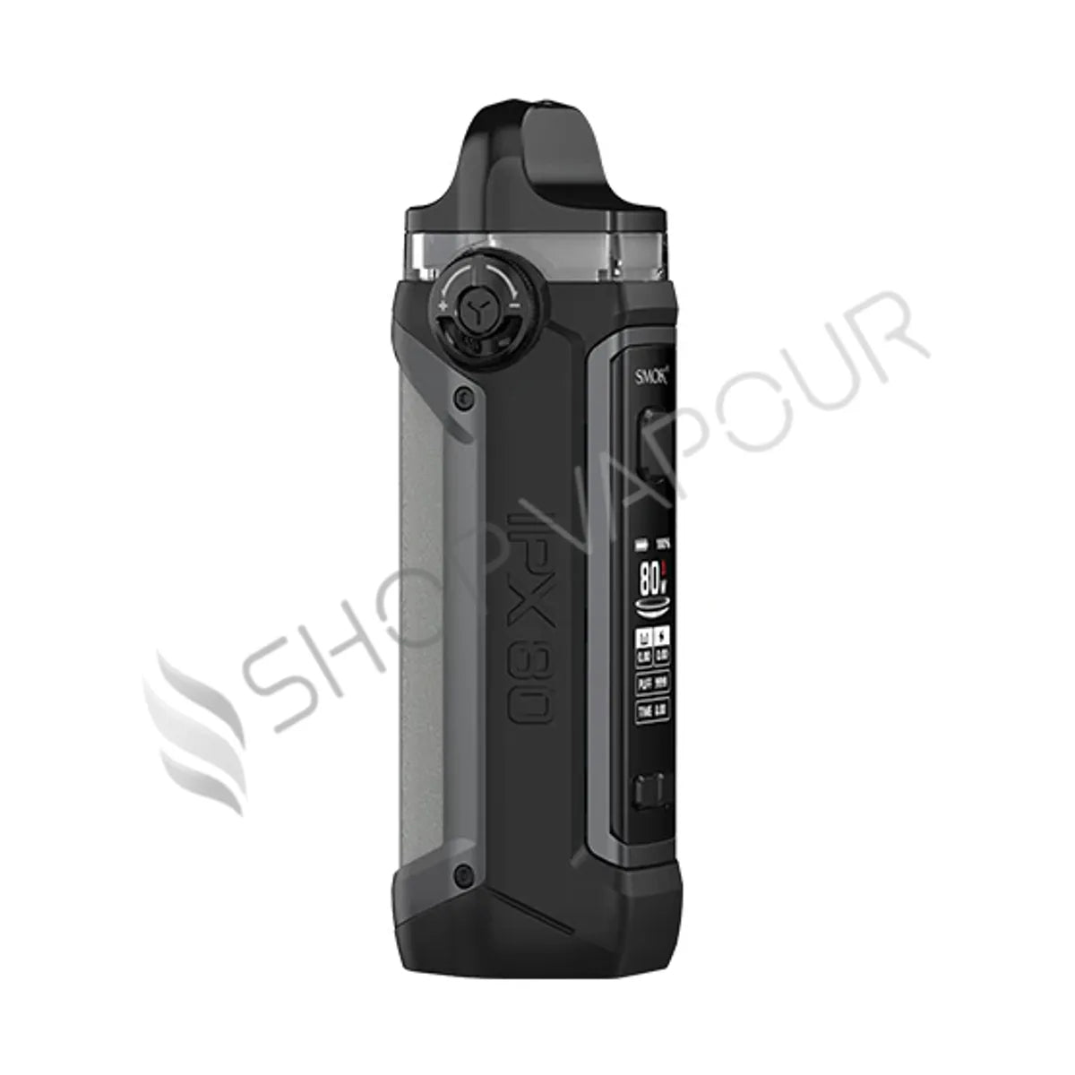 Smok IPX80 Pod Vape Kit - Fluid Black Grey