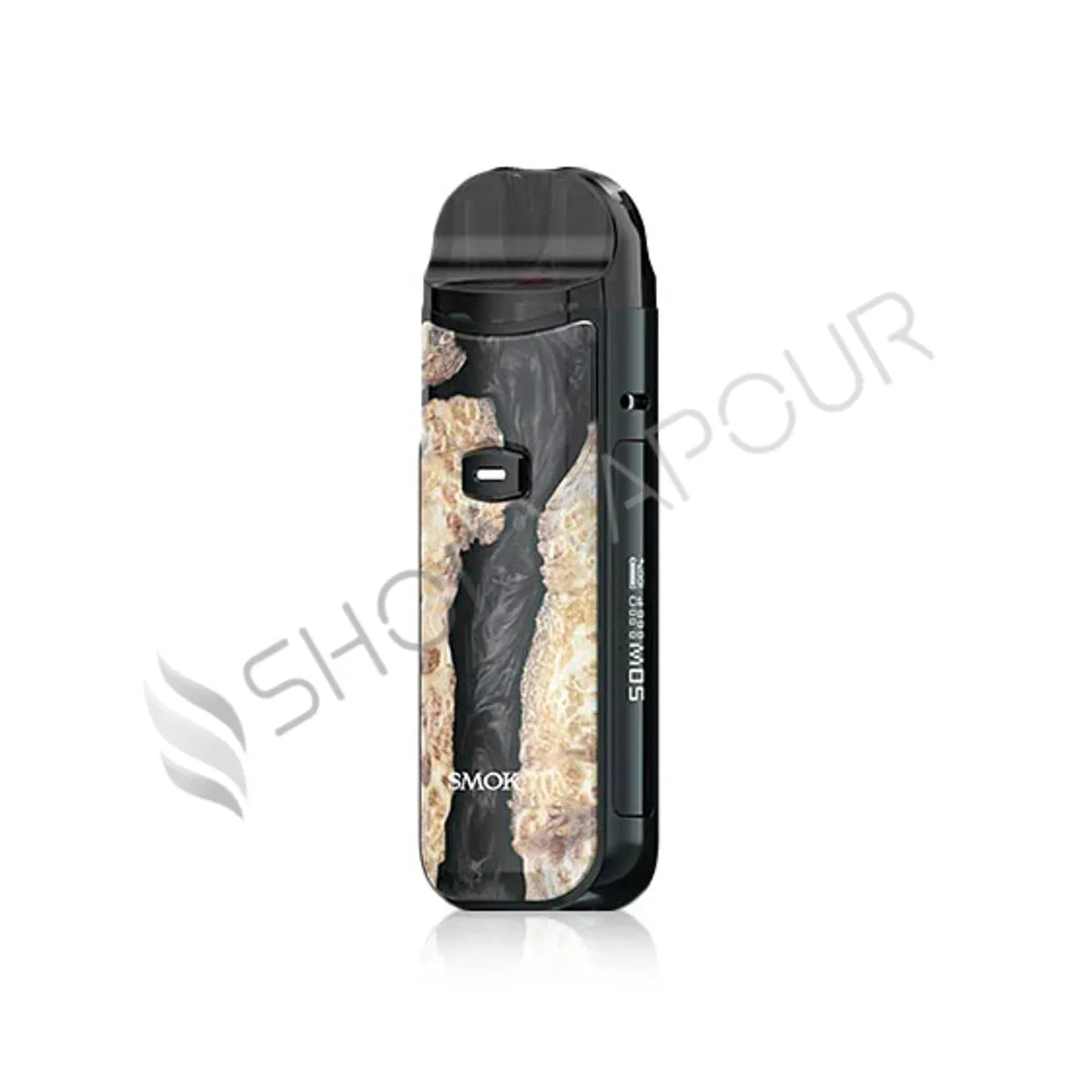 Smok Nord 50W Pod Vape Kit - Black Stablising Wood