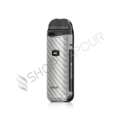 Smok Nord 50W Pod Vape Kit - Silver Carbon Fibre