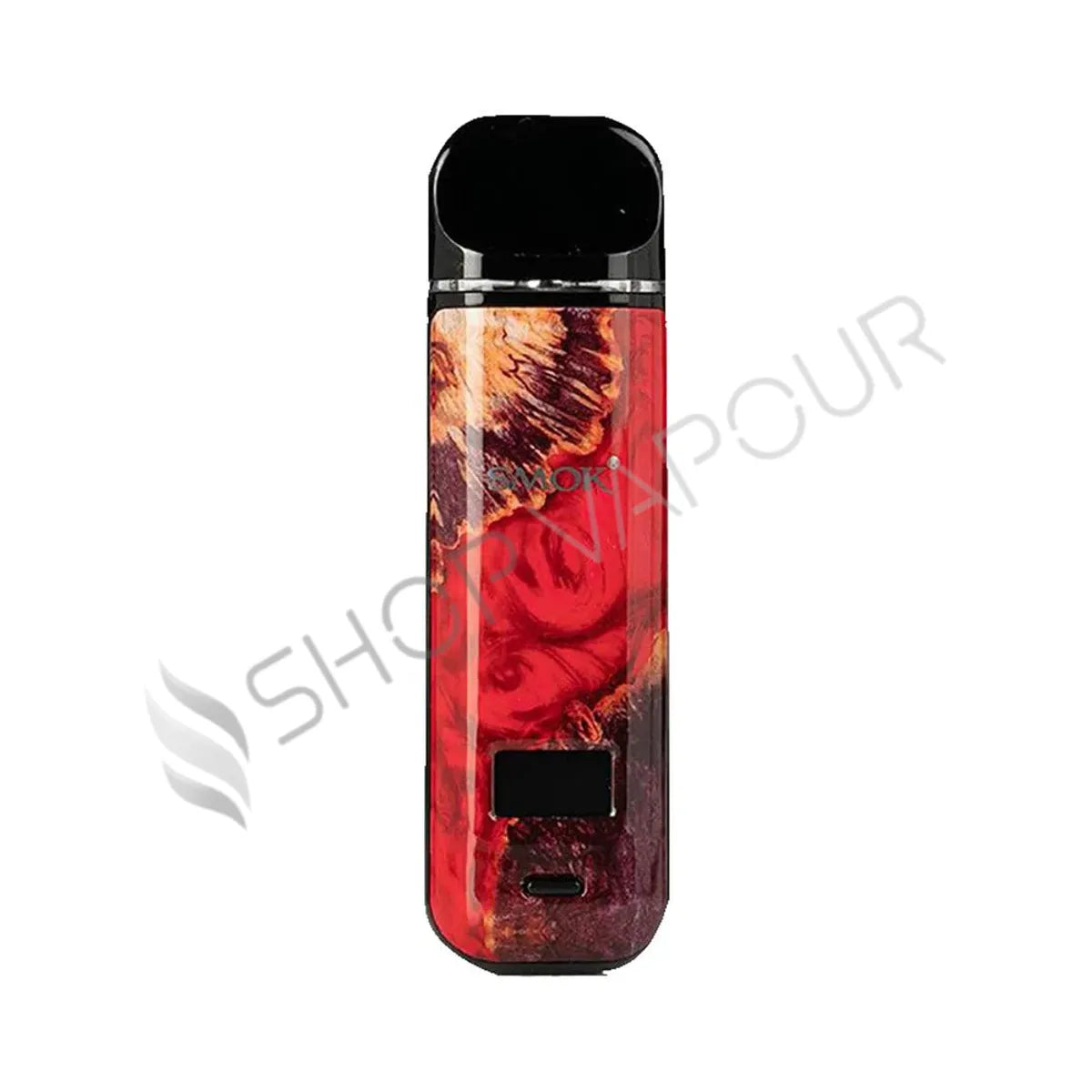 Smok Novo X Pod Kit - Red Stabilising Wood