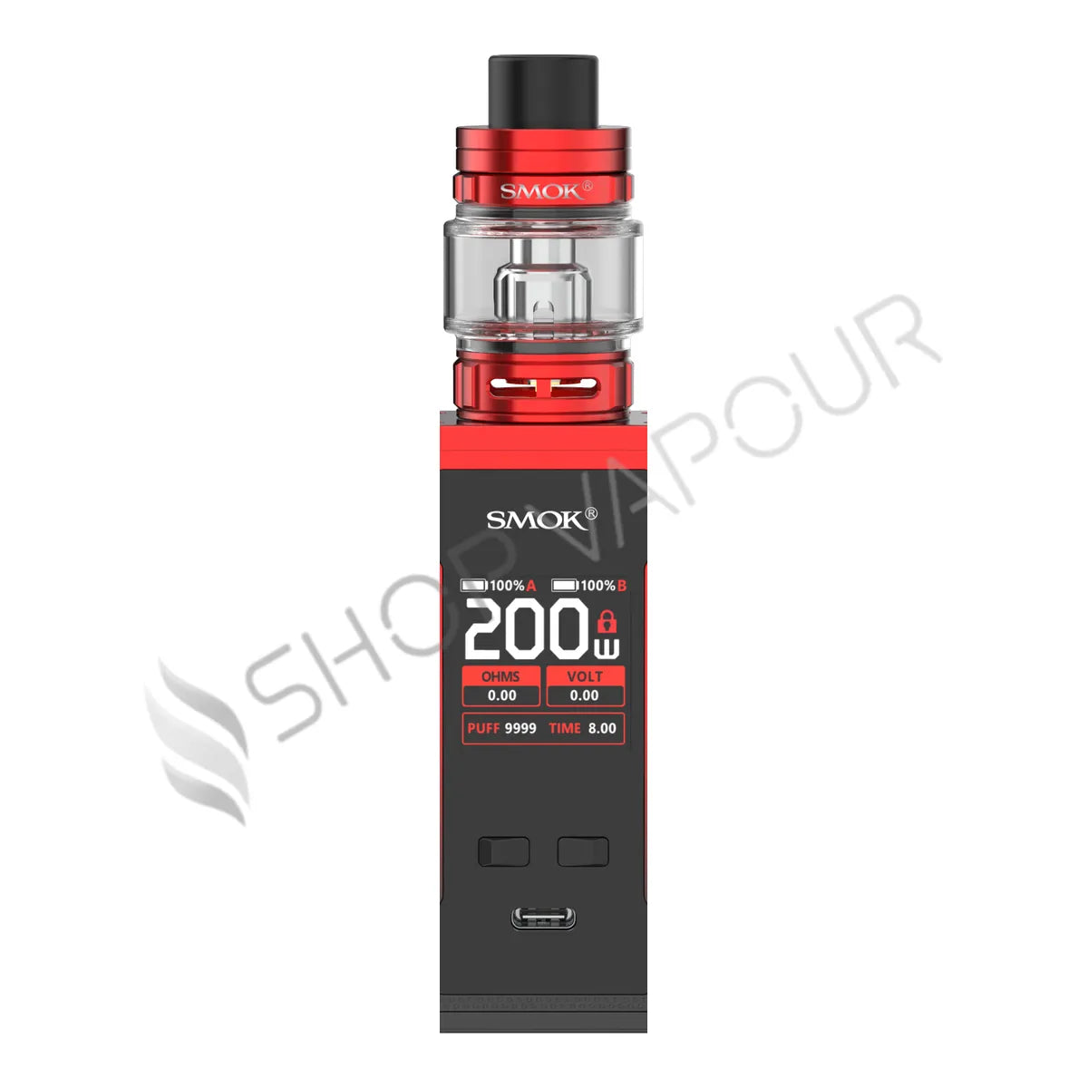 Smok R-Kiss 2 Vape Kit - Black & Red