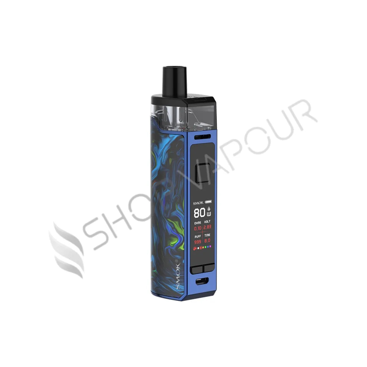 Smok RPM80 Pod Kit - Black Fluid Blue