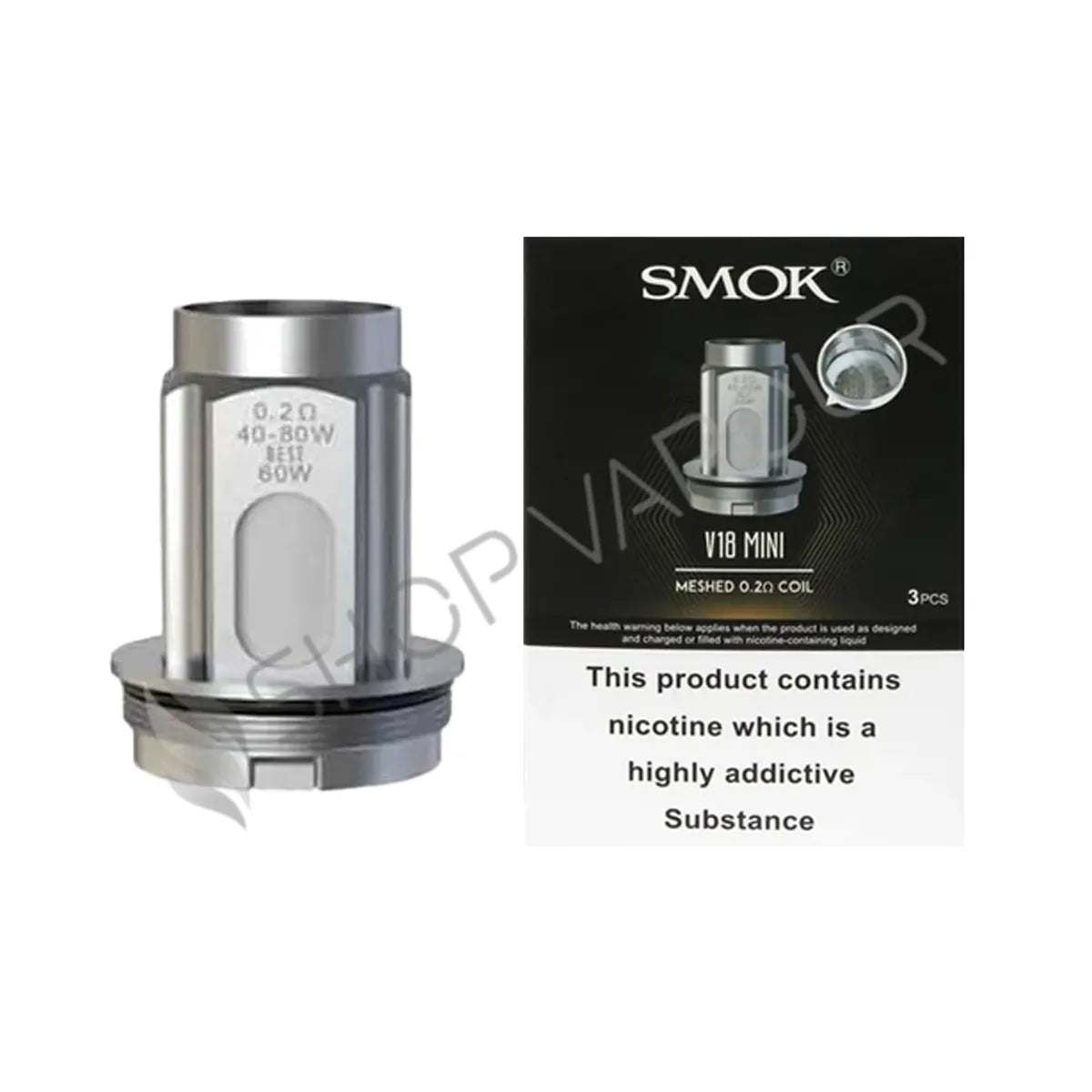 Smok V18 Mini Meshed Replacement Coils