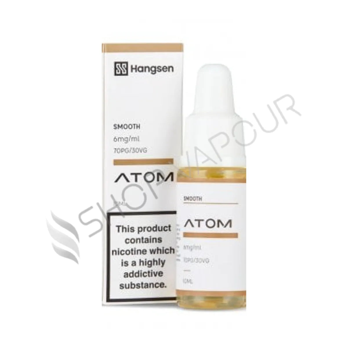 Smooth Tobacco 10ml E-Liquid by Hangsen Atom