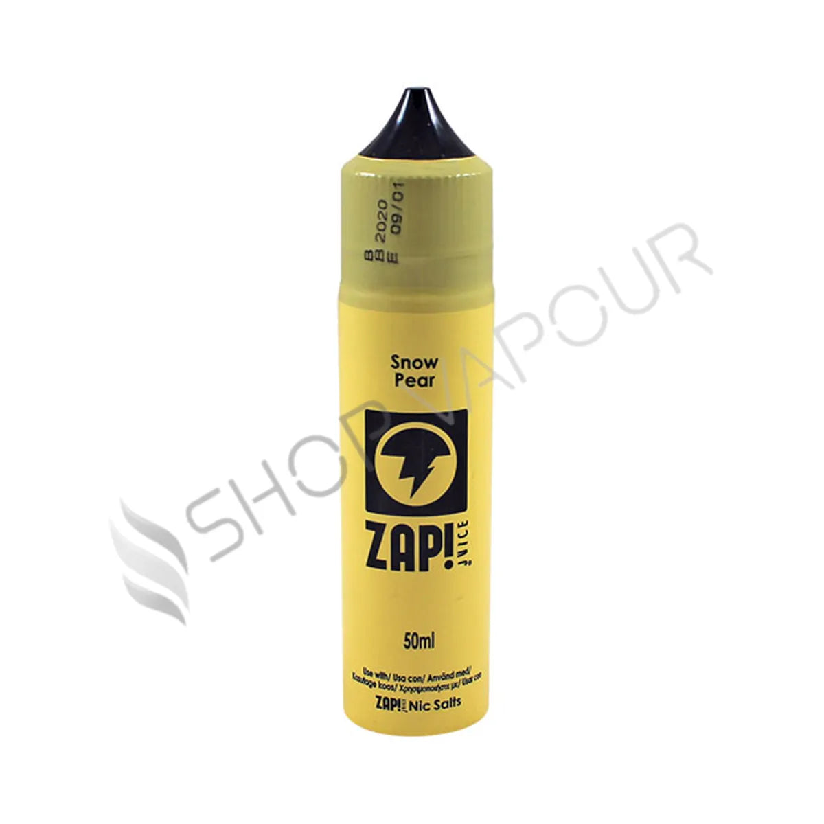 Snow Pear 50ml Shortfill E-Liquid by Zap Juice