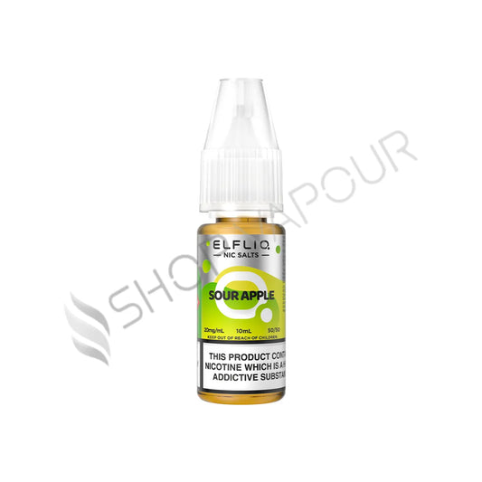 Sour Apple Nic Salt E-Liquid by Elf Bar Elfliq