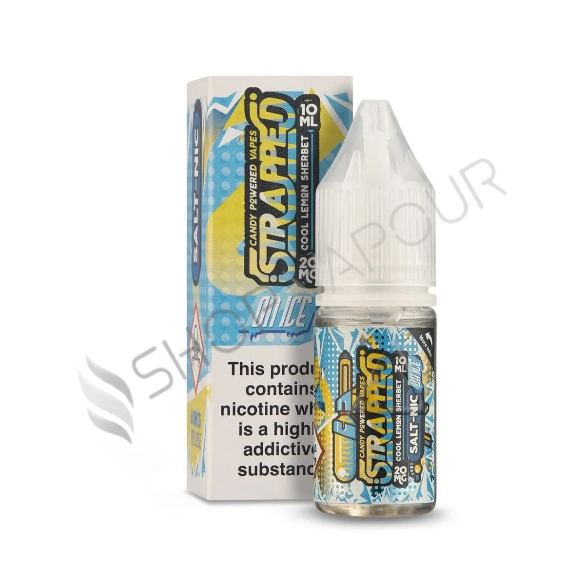 Sour Apple Refresher Nic Salt E-Liquid by Strapped