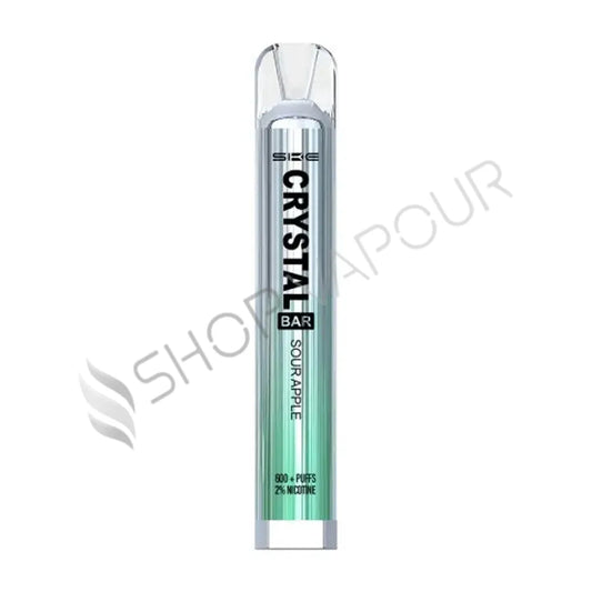 Sour Apple SKE Crystal Bar 600 Disposable Vape