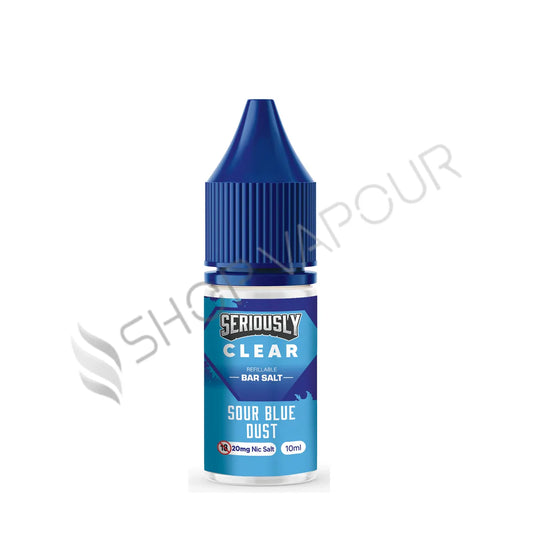 Sour Blue Dust Nic Salt E-Liquid by Seriously Clear