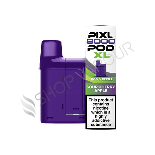Sour Cherry Apple Pixl 8000 Prefilled Pod & Refill by Pixl