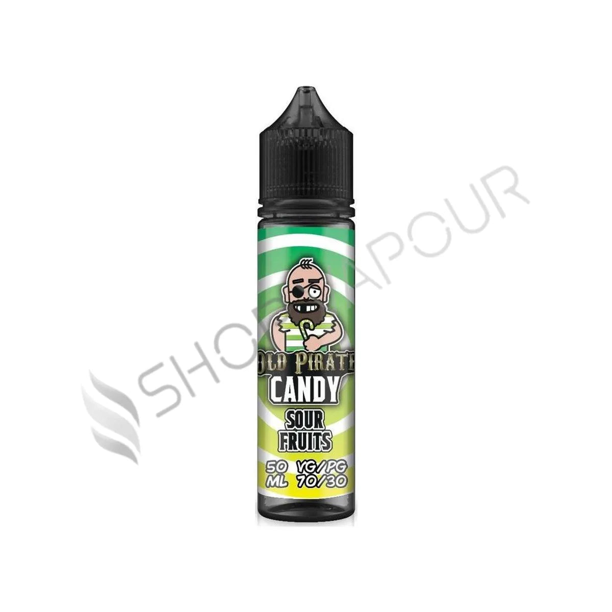 Sour Fruits 50ml Shortfill E-Liquid by Old Pirate Candy
