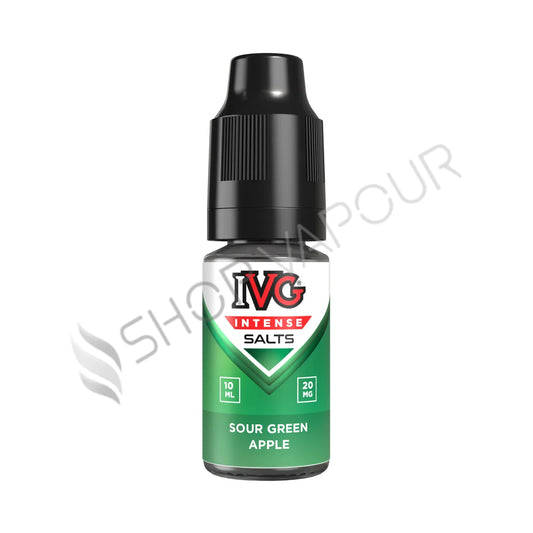 Sour Green Apple Nic Salt E-Liquid by IVG Intense