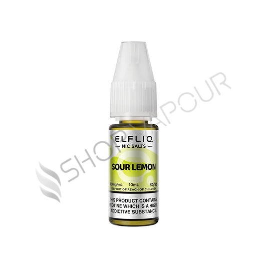 Sour Lemon Nic Salt E-Liquid by Elf Bar Elfliq