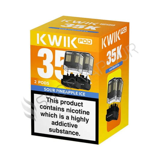 Sour Pineapple Kwik 35K Prefilled Pods by Innokin