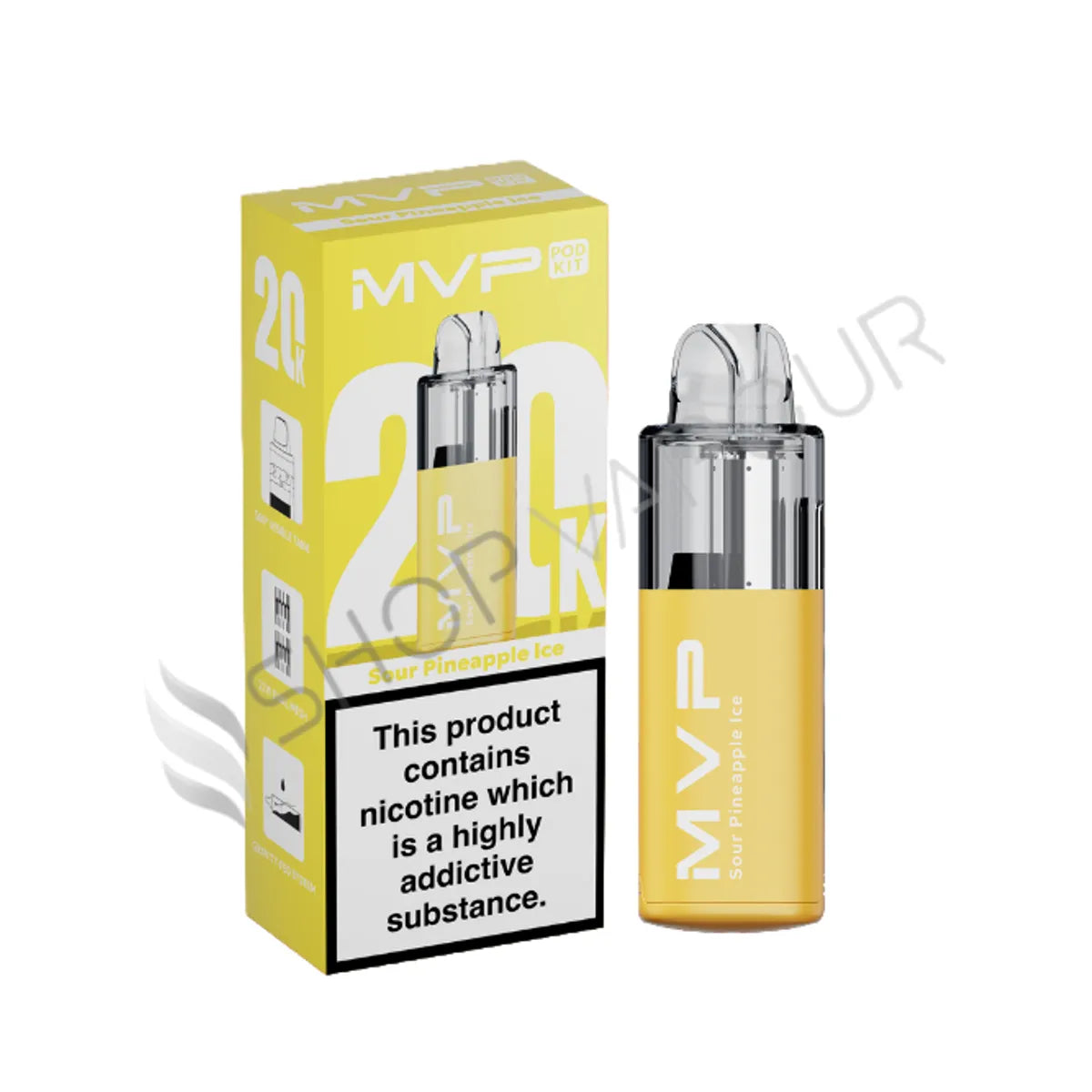 Sour Pineapple Ice MVP 20K Prefilled Pods by Innokin