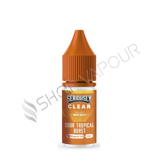 Sour Blue Dust Nic Salt E-Liquid by Seriously Clear