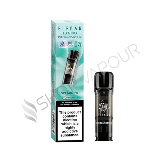 Spearmint Elfa Pro Prefilled Pods by Elf Bar