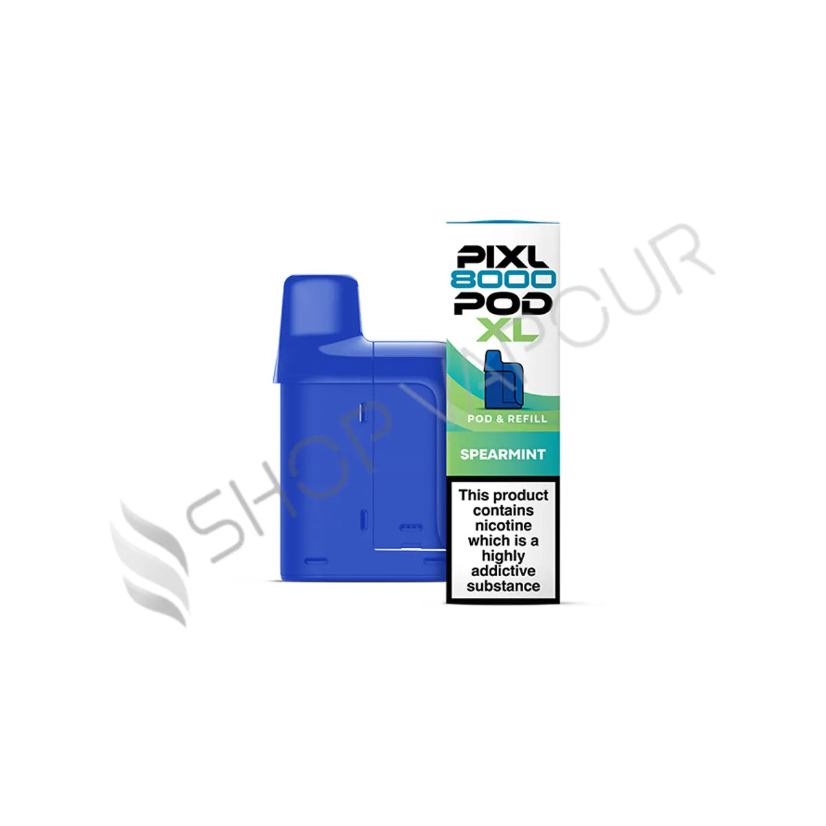 Spearmint Pixl 8000 Prefilled Pod & Refill by Pixl