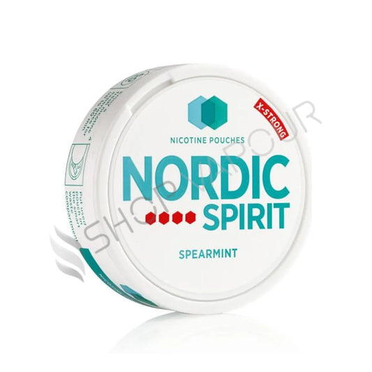 Spearmint Strong Nicotine Pouches by Nordic Spirit