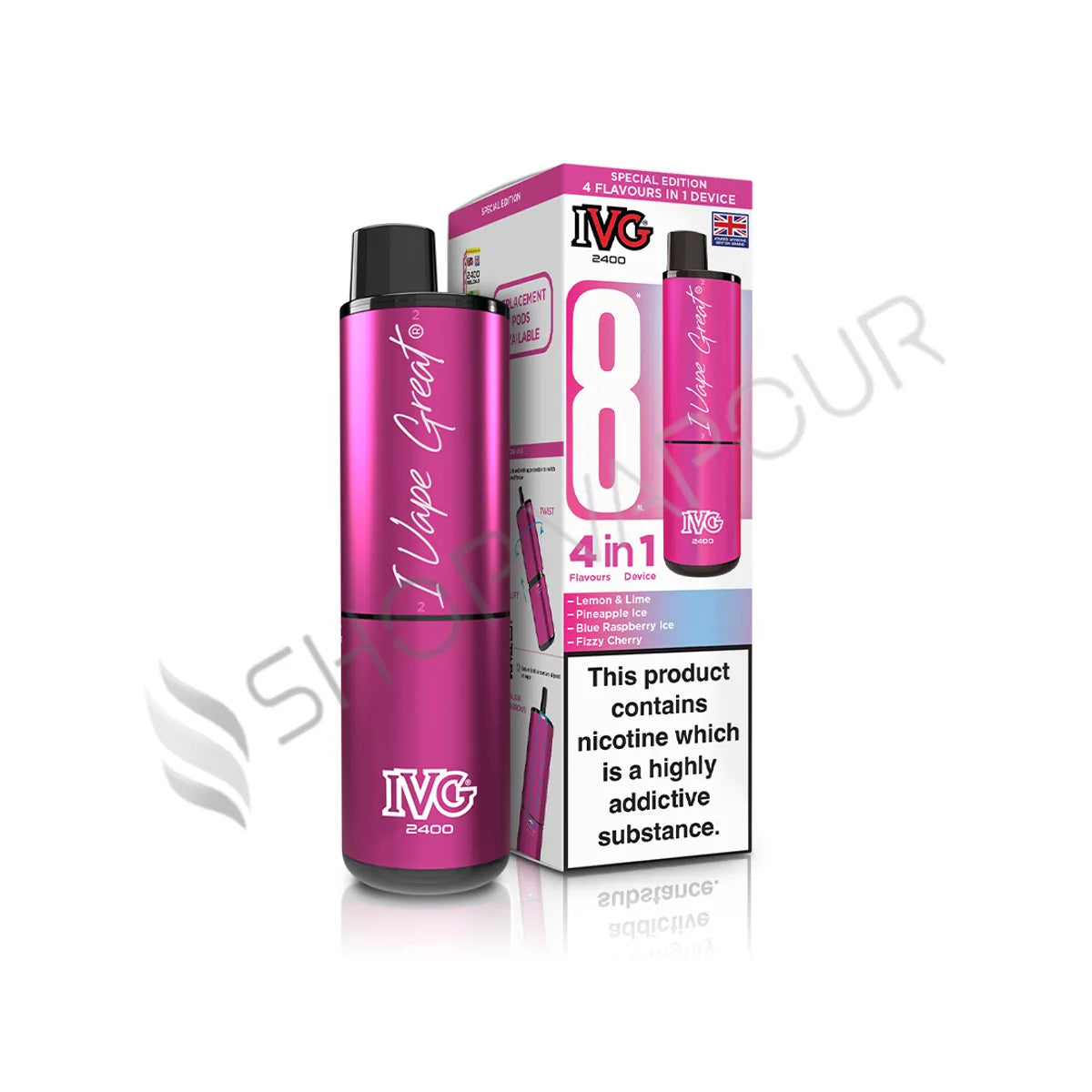 IVG 2400 4 in 1 Prefilled Pod Kit - Special Edition