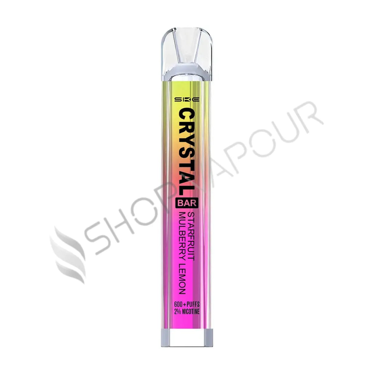 Starfruit Mulberry Lemon SKE Crystal Bar 600 Disposable Vape