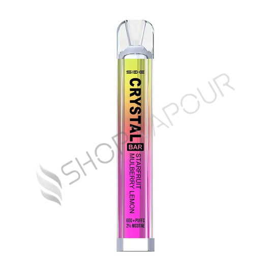 Starfruit Mulberry Lemon SKE Crystal Bar 600 Disposable Vape
