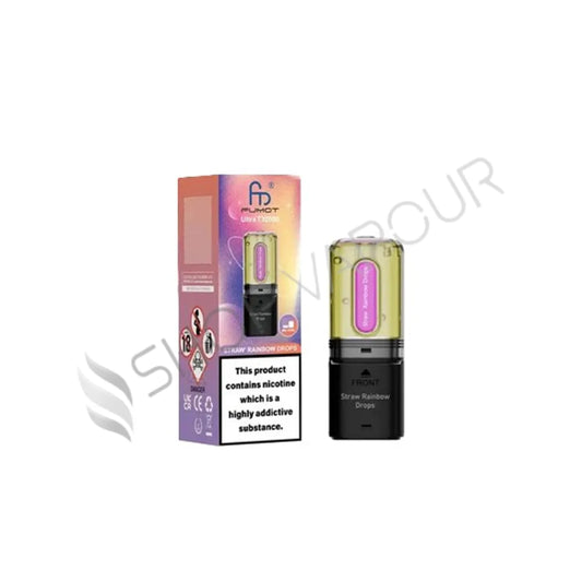 Straw' Rainbow Drops Ultra T32000 Prefilled Pod & Refill by Fumot