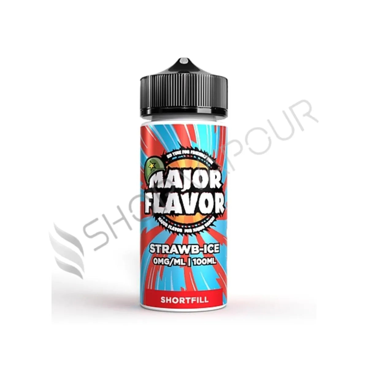 Strawb-Ice 100ml Shortfill E-Liquid by Major Flavor