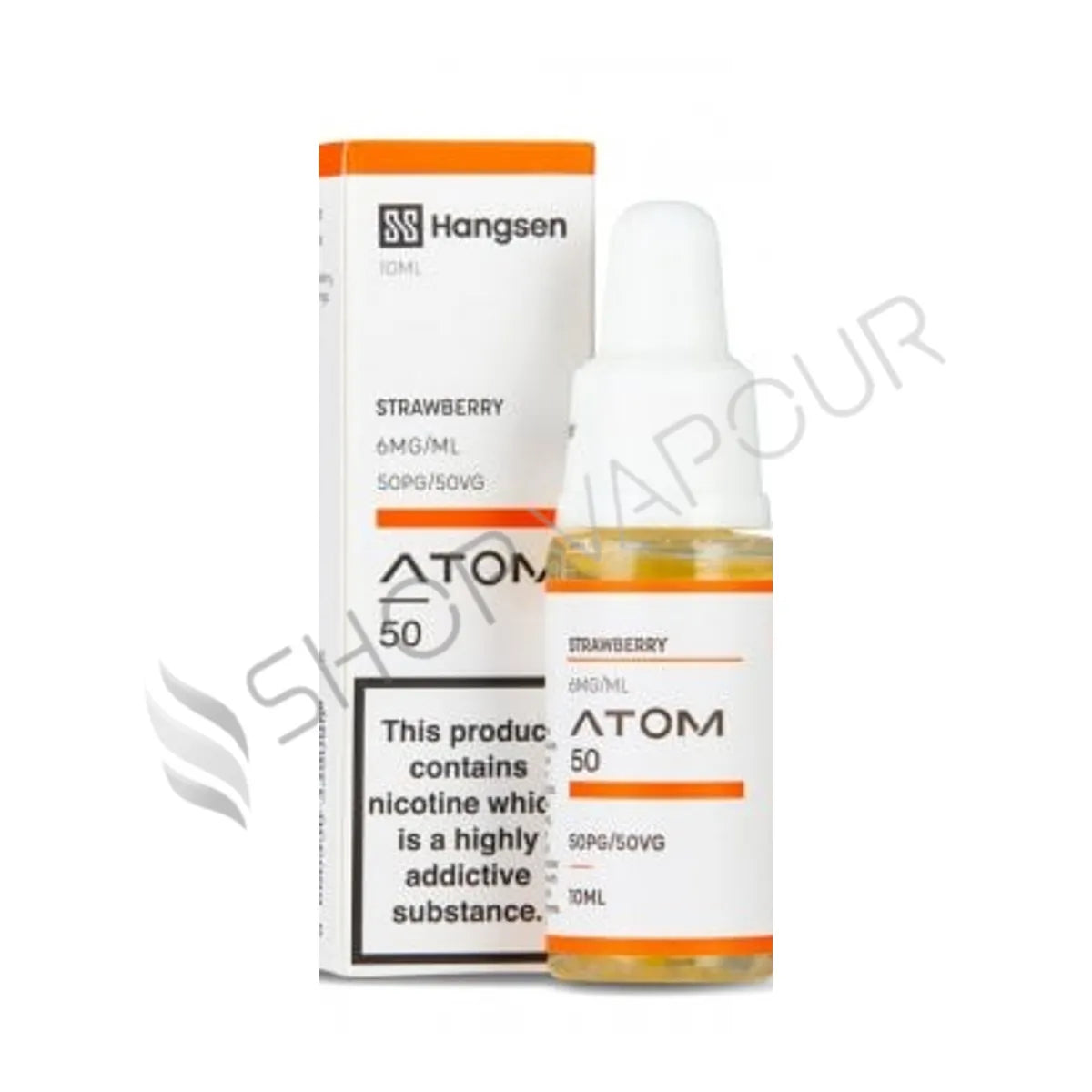 Strawberry 10ml E-Liquid by Hangsen Atom 50/50
