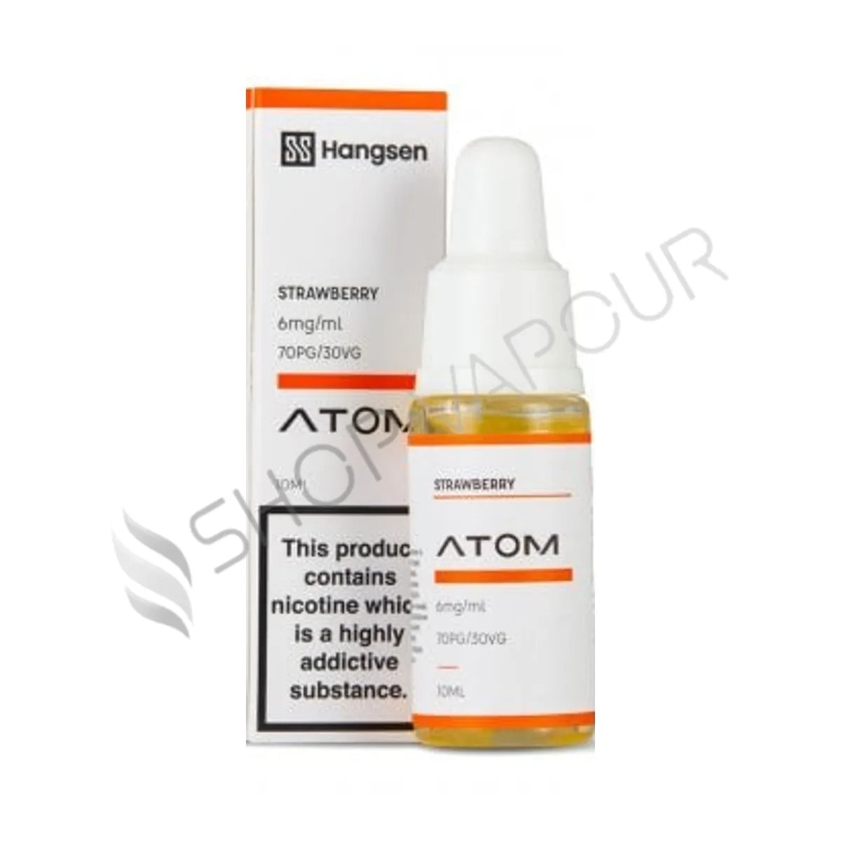 Strawberry 10ml E-Liquid by Hangsen Atom