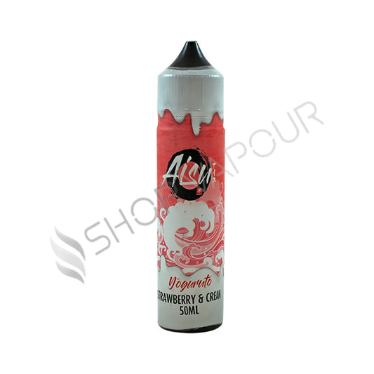 Strawberry & Cream 50ml Shortfill E-Liquid by Aisu Yoguruto