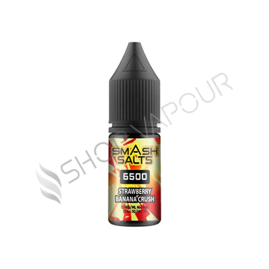 Strawberry Banana Crush Nic Salt E-Liquid by Smash Salts 6500